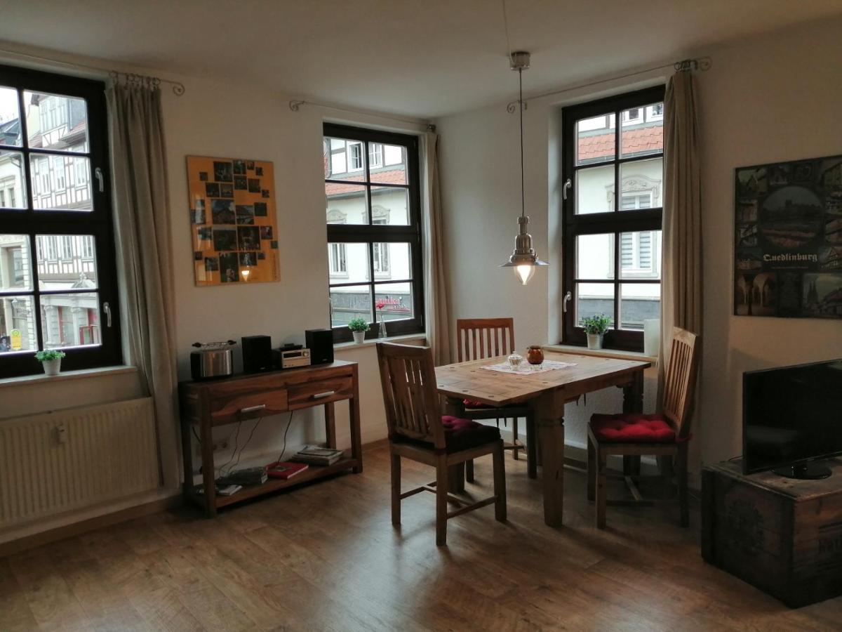 Ferienwohnungen Marktstrasse 15 Quedlinburg Eksteriør bilde