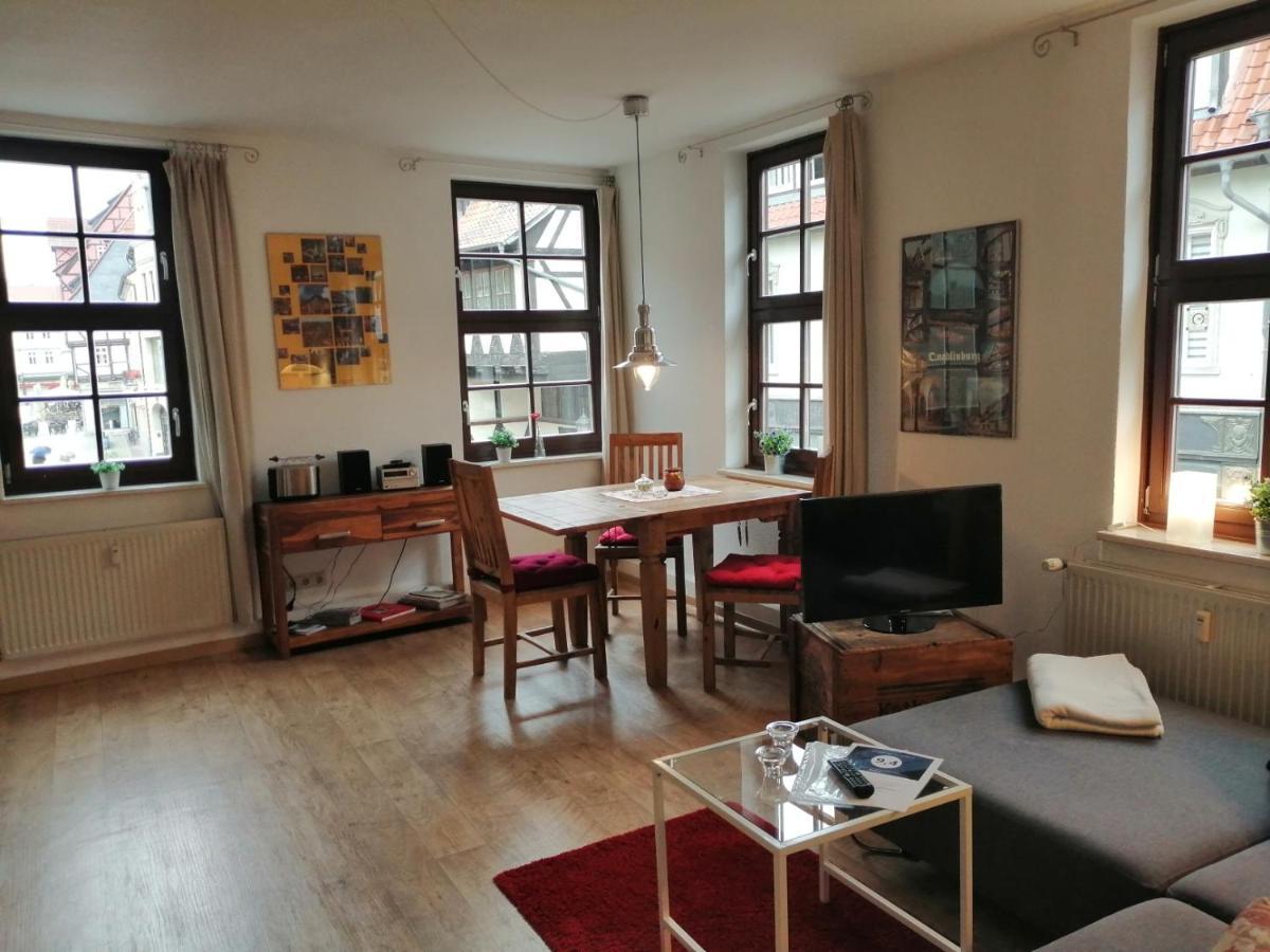Ferienwohnungen Marktstrasse 15 Quedlinburg Eksteriør bilde