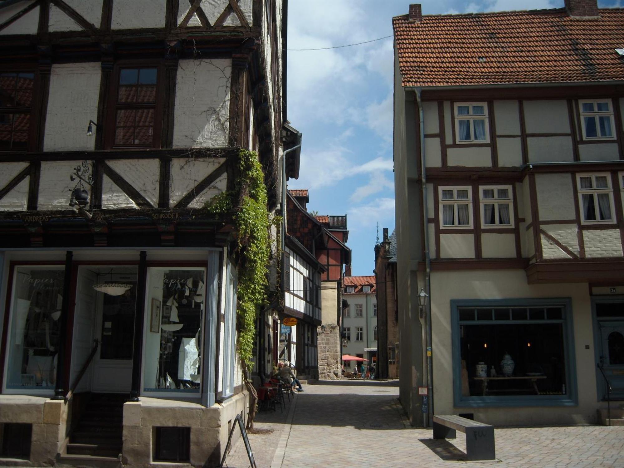 Ferienwohnungen Marktstrasse 15 Quedlinburg Eksteriør bilde