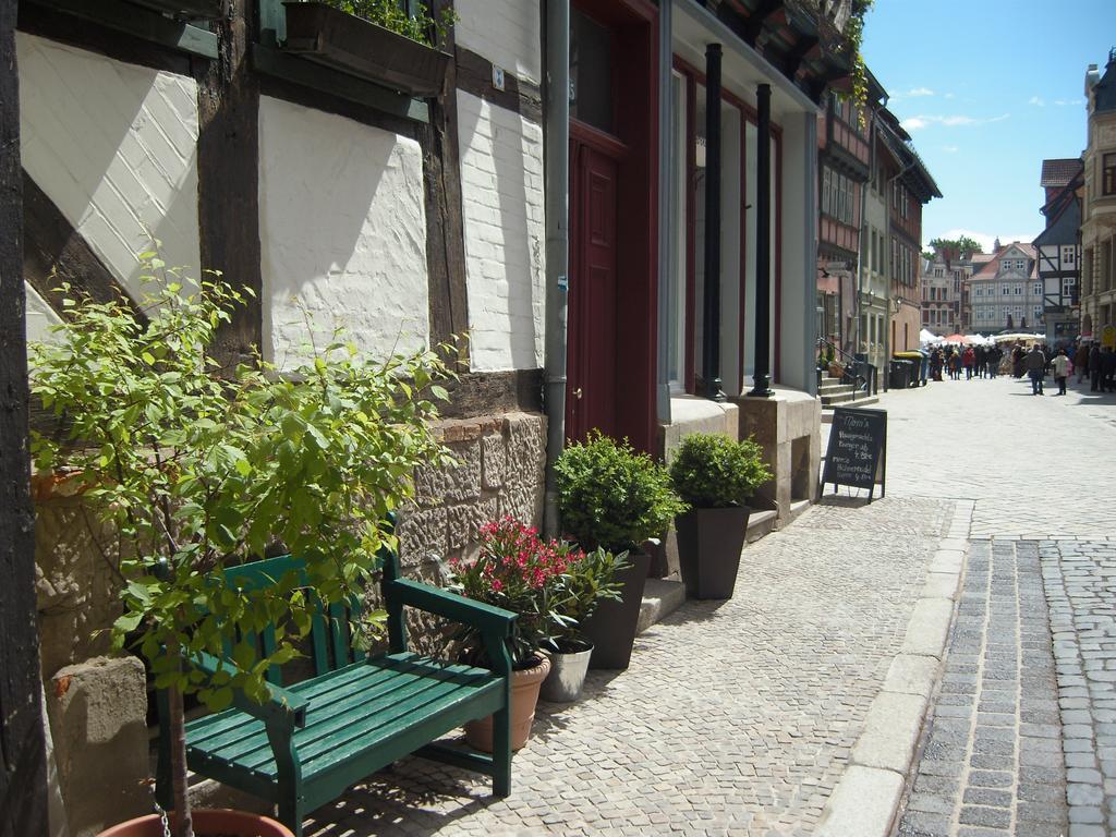 Ferienwohnungen Marktstrasse 15 Quedlinburg Eksteriør bilde